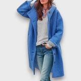 Sophira – Mantel für Herbst und Winter – Blau