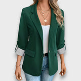 Elviane – Klassischer Blazer – Grün