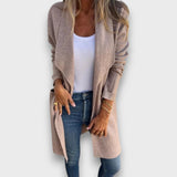 Lunara – Übergangs-Cardigan – Apricot