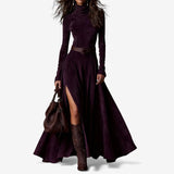 Marinucci™ – Langes Kleid – Violett