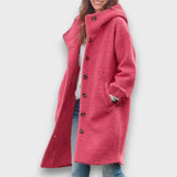 Sophira – Mantel für Herbst und Winter – Rosa