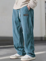 Milan - Lässige Cordhose – Blau