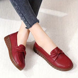 Mireia™ – Bequeme Loafer für empfindliche Füße – Rot