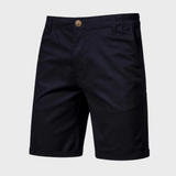 Kurze, Weite Shorts mit Seitentaschen für Herren | Ideal für den Sommer – Schwarz