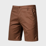 Kurze, Weite Shorts mit Seitentaschen für Herren | Ideal für den Sommer – Braun