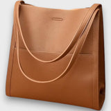 Marisse – Klassische Schultertasche – Braun
