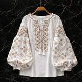Adelina Bluse – Weiß