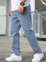 Eddie - Stilvolle Slim-Fit-Jeans für Herren – Blau