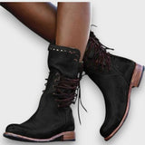 Lioren – Stiefeletten mit Schnürung – Schwarz