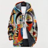 Isotta - Premium-Jacke mit künstlerischem Flair für einen mühelosen Look – Variante 1
