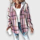 Sara - Gemütliche Jacke – Rosa