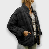 Merelle – Gestepptes Übergangsjacke – Schwarz