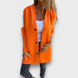 Lurea – Elegante Kapuzenjacke – Orange