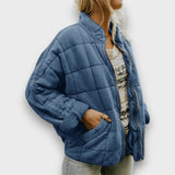 Merelle – Gestepptes Übergangsjacke – Blau