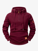 Erik™ – Klassischer Hoodie für Täglichen Tragekomfort | 1+1 gratis – Rot