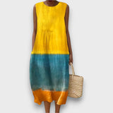 Solivana – Kleid mit Farbverlauf – Gelb