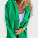 Lurea – Elegante Kapuzenjacke – Grün