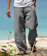 Theo - Hose Herren - für sonnige Outdoor-Spaziergänge – Grau