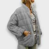 Merelle – Gestepptes Übergangsjacke – Grau