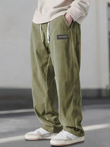 Milan - Lässige Cordhose – Grün