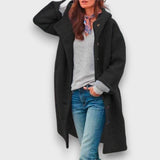 Sophira – Mantel für Herbst und Winter – Schwarz