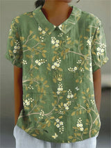 Inga - Bluse Mit Blumendruck – Floral 8