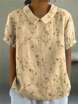 Inga - Bluse Mit Blumendruck – Floral 10