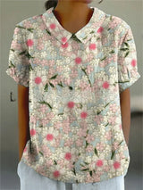 Inga - Bluse Mit Blumendruck – Floral 7