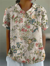 Inga - Bluse Mit Blumendruck – Floral 4