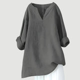 Nicole – Elegante Damen Tunikabluse – Gray
