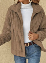 RENA | Herbst-Jacke mit Kapuze für windige Spaziergänge – Khaki