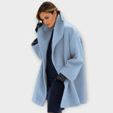 Kairene - Soft-Touch-Mantel – Pastellblau