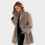 Erika - Premium Winddichter Mantel – Khaki
