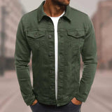 Connery | Jeansjacke – Militärgrün