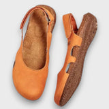 Deloria – Elegante Komfort-Sandalen – Orange