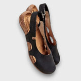 Deloria – Elegante Komfort-Sandalen – Schwarz