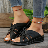 Kamila | Bequeme und Legere Sandalen – Schwarz