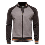 ASCANIO™ Baumwoll-Cardigan Mit Reißverschluss – Bequeme, Modische Herbstjacke – Braun