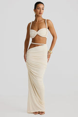 Selin | Zweiteiliges Kleid-Set – Weiß