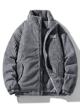 Thadeus™ Klassische Komfort Jacke – Grau