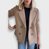 Arlisse – Blazer mit Doppelreiher – Hellbraun