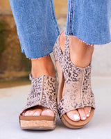 Tuna - Die Tulum Sandale – Leopard