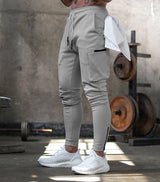 Herren Sporthose | bequeme Form mit mehreren Taschen – Grau