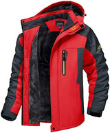 Kaiden | Wasserdichte Outdoor-Jacke – Rot