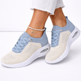 Kassandra | Damen Leichte Schnür Sneaker – Blau