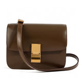 Damen Umhängetasche – Veganes Leder – Kompakte Design-Tasche – Taupe