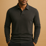 Herren Poloshirt | klassischer Schnitt kurzärmeliges Freizeitoberteil – Dunkelgrau