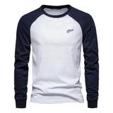 ZANO™ - Klassischer Baumwollpullover Mit Langen Ärmeln, Atmungsaktiv & Easy-Care – Weiß