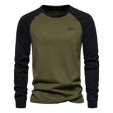 ZANO™ - Klassischer Baumwollpullover Mit Langen Ärmeln, Atmungsaktiv & Easy-Care – Grün