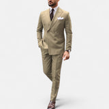 Donatello™ | Elegantes Anzugset (Jacke + Hose) – Beige